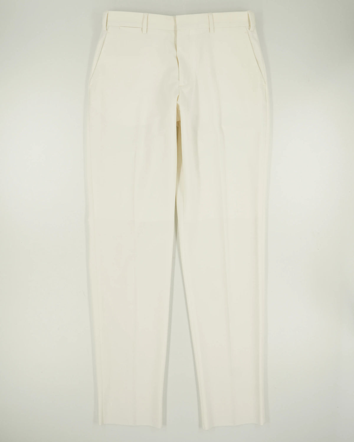 Lardini Trousers Fine Dress Stretch Cream