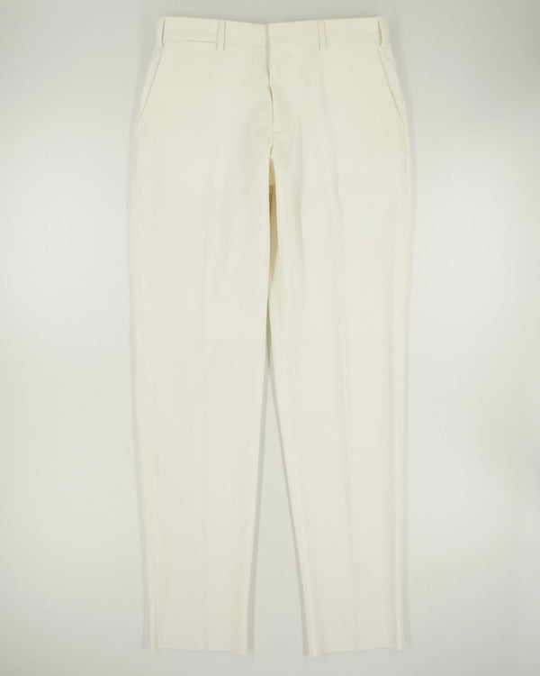 Lardini Trousers Fine Dress Stretch Cream