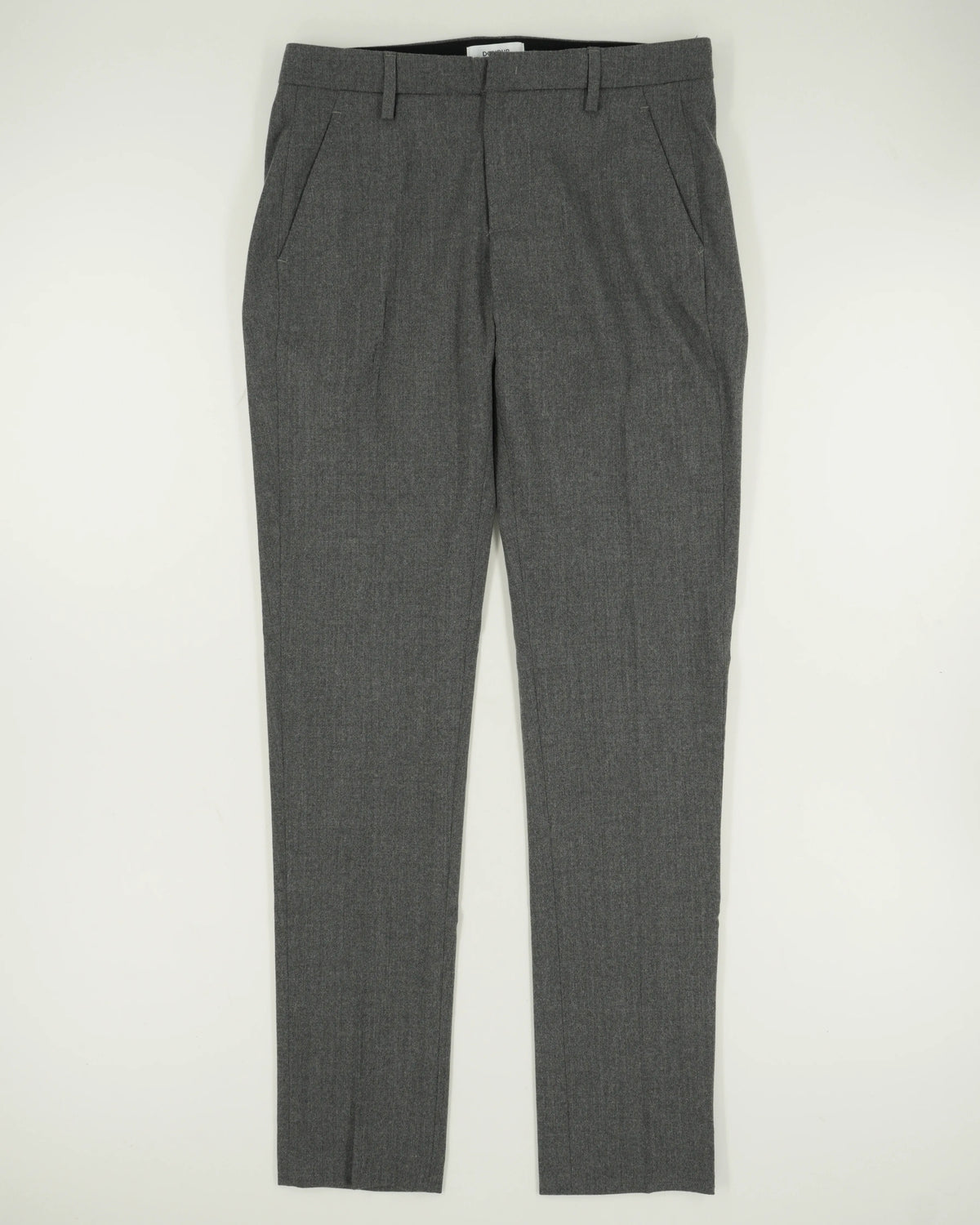 Dondup Gaubert Flannel Stretch Medium Grey