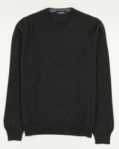 Gran Sasso Crewneck Pure Cashmere Dark Grey