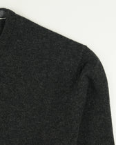 Gran Sasso Crewneck Pure Cashmere Dark Grey