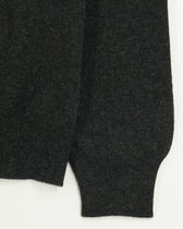 Gran Sasso Crewneck Pure Cashmere Dark Grey