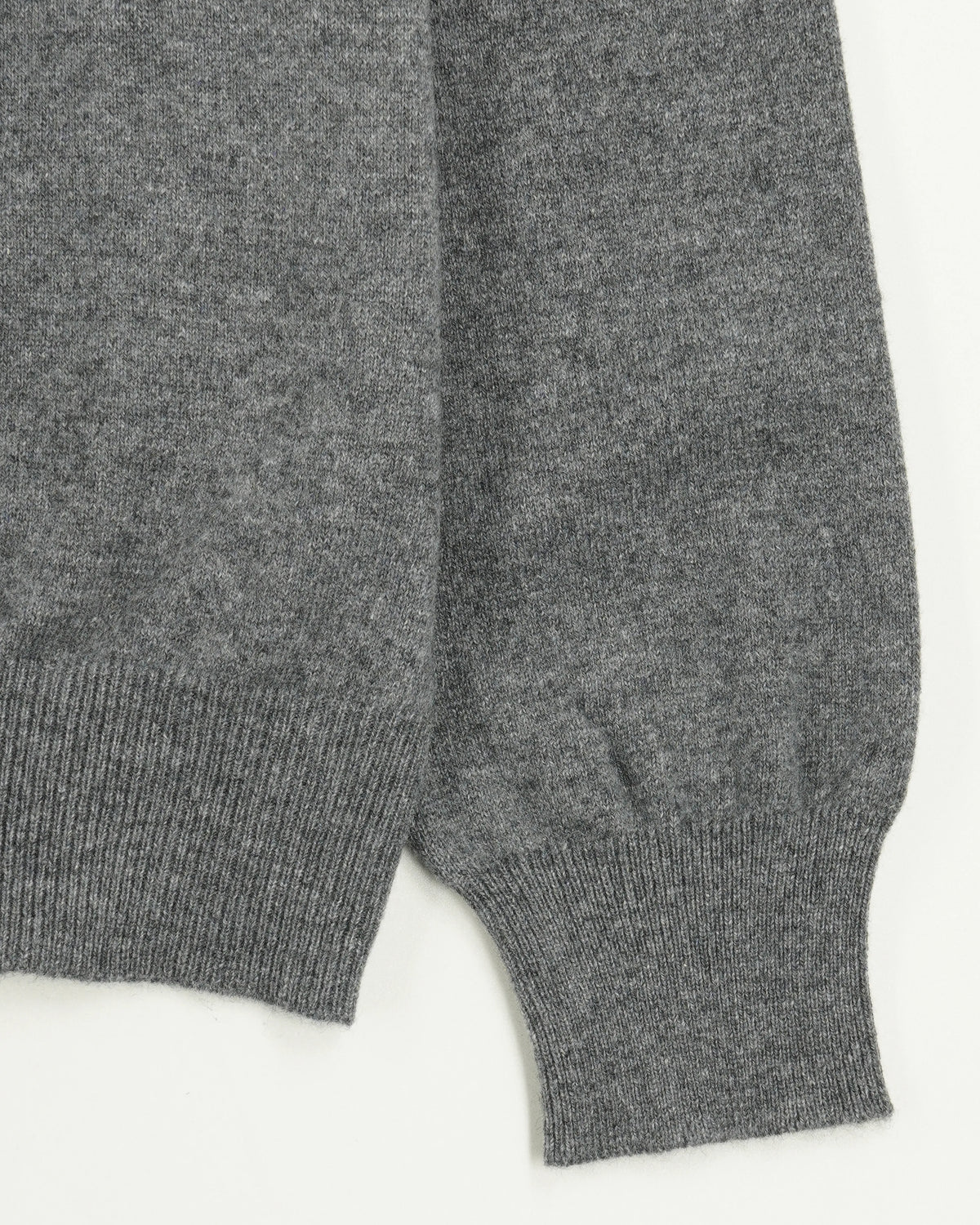 Gran Sasso Crewneck Pure Cashmere Grey