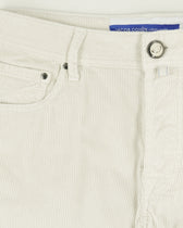 Jacob Cohen Bard Stretch Corduroy Off White