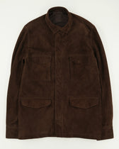 Zonda Field Jacket Suede Brown