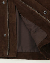 Zonda Field Jacket Suede Brown