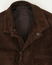 Zonda Field Jacket Suede Brown