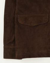Zonda Field Jacket Suede Brown
