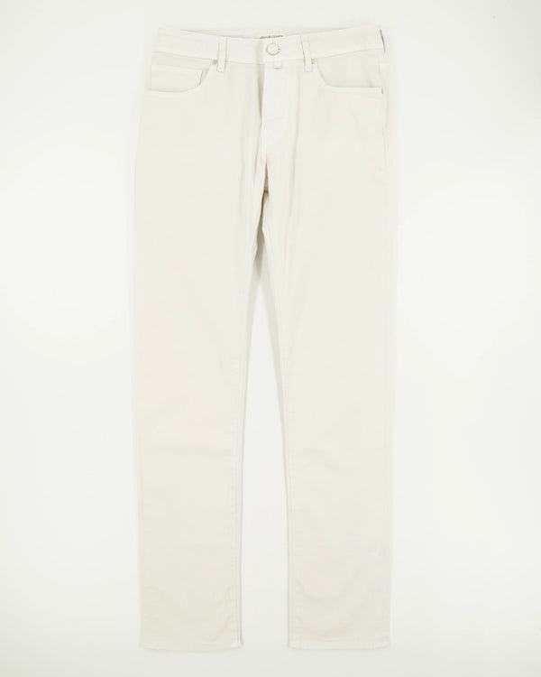 Jacob Cohen Bard Stretch Gabardine Off White