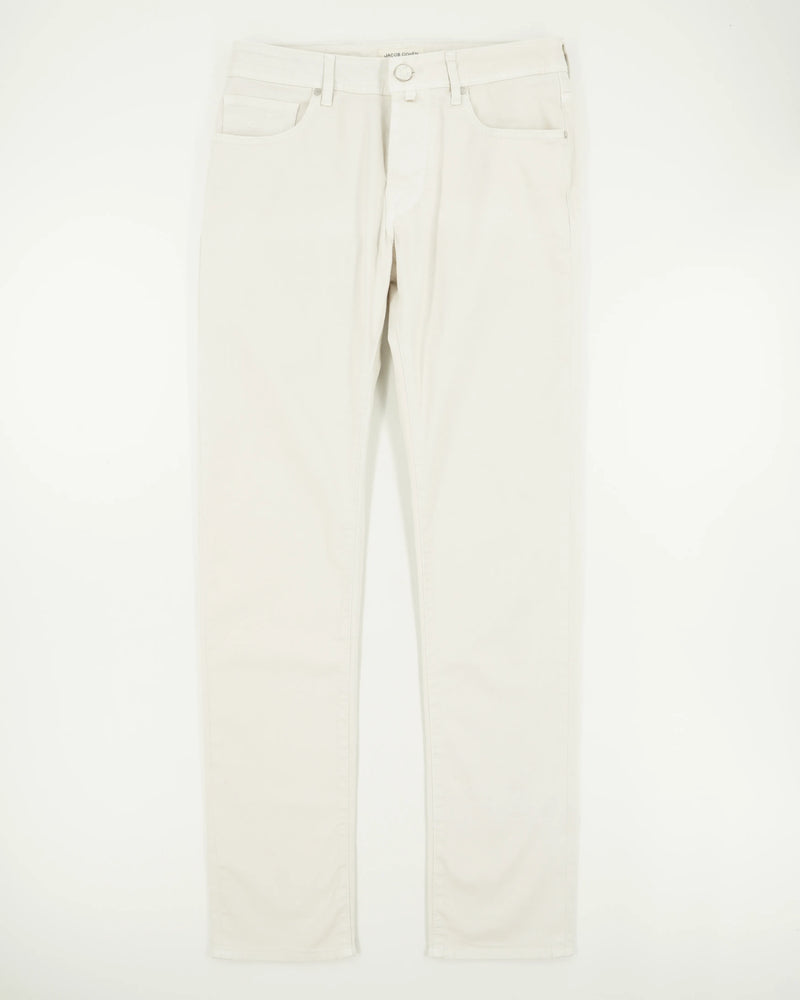 Jacob Cohen Bard Stretch Gabardine Off White