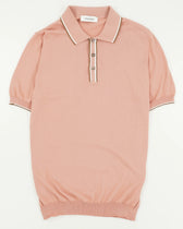 Gran Sasso Polo Shirt Fresh Cotton Light Red