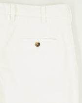 Lardini Trousers Corduroy Stretch Off White