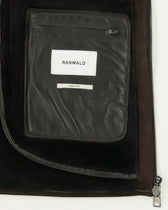 Ranwald Vest Merino Shearling Dark Brown