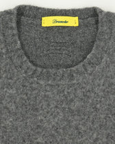 Drumohr Crewneck Brushed Lambswool Grey