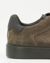 Doucals Sneaker Suede Deerskin Warm Grey