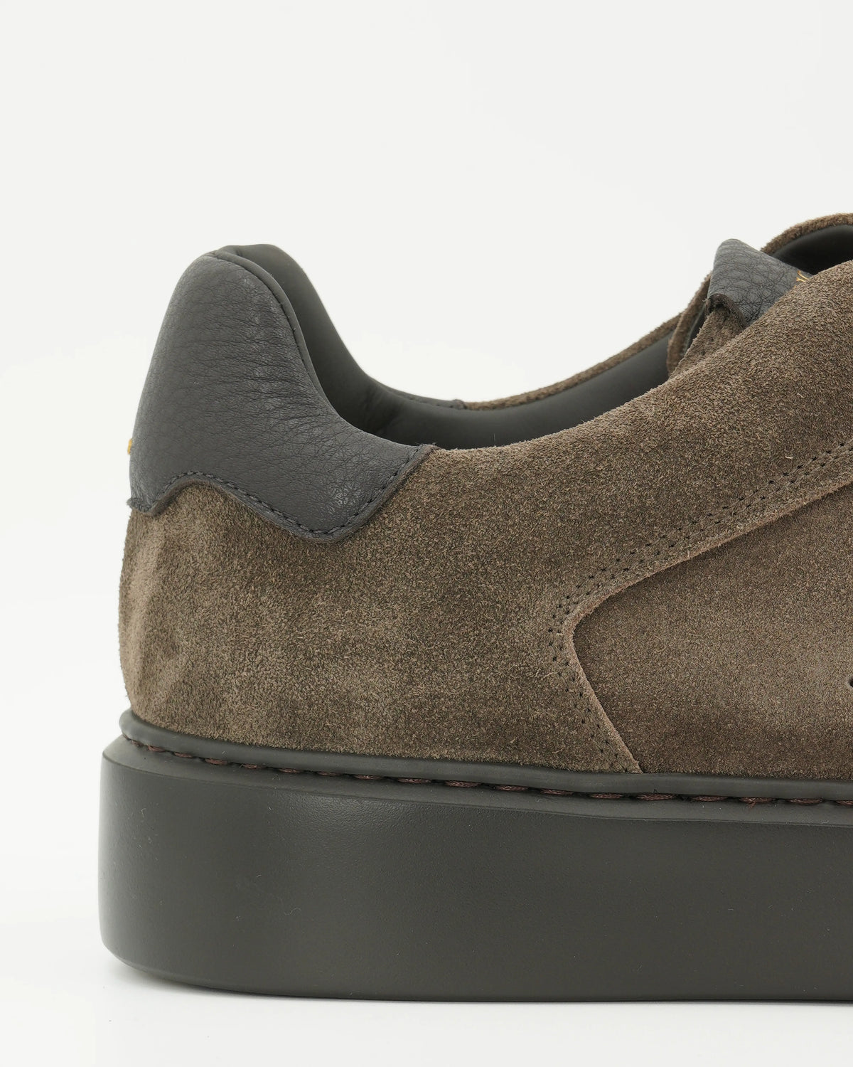 Doucals Sneaker Suede Deerskin Warm Grey