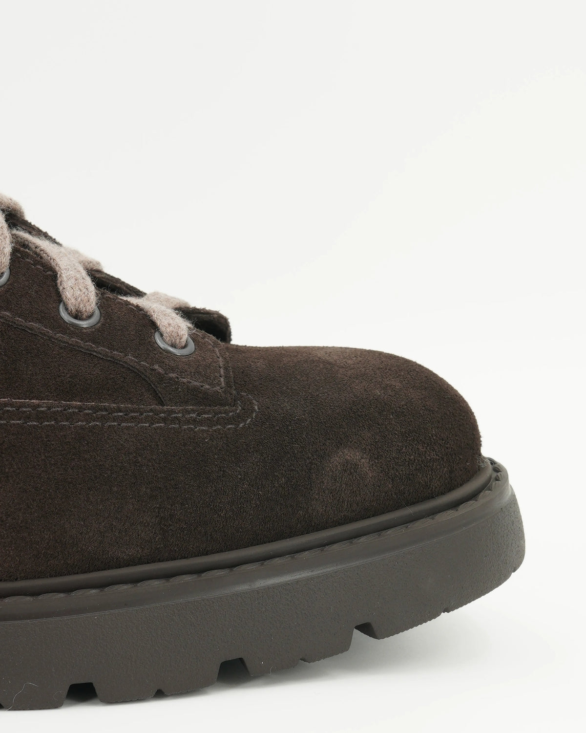 Doucals Boot Shearling Lined Dark Brown