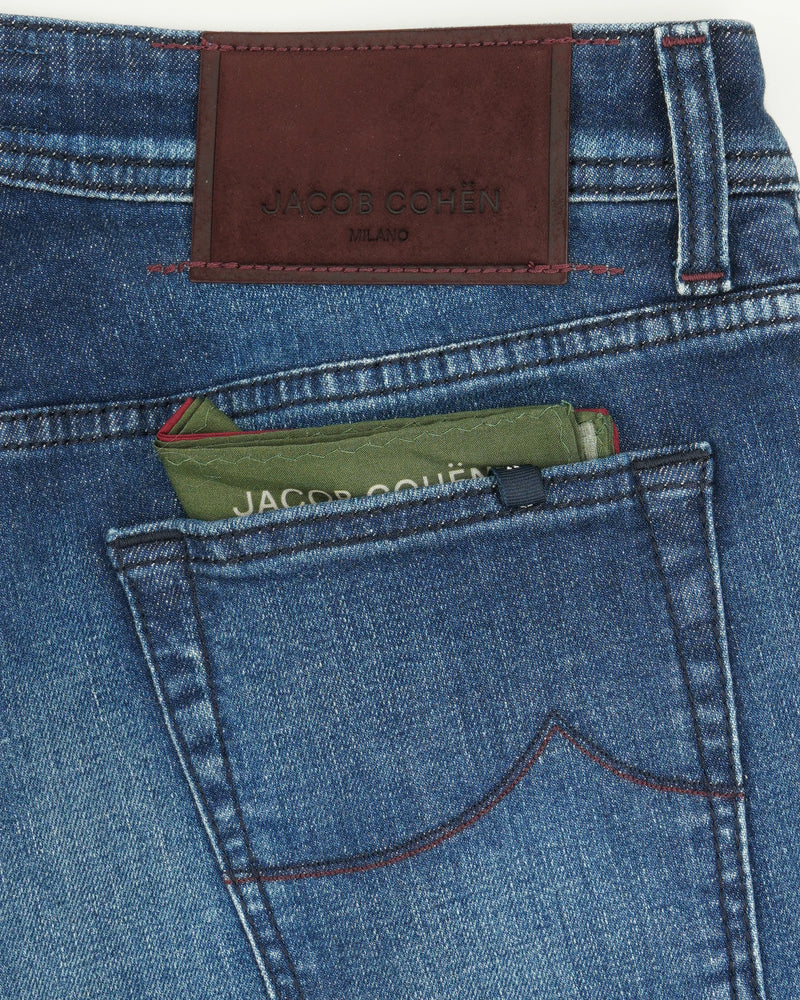 Jacob Cohen Bard Stretch Denim Medium Dark Blue