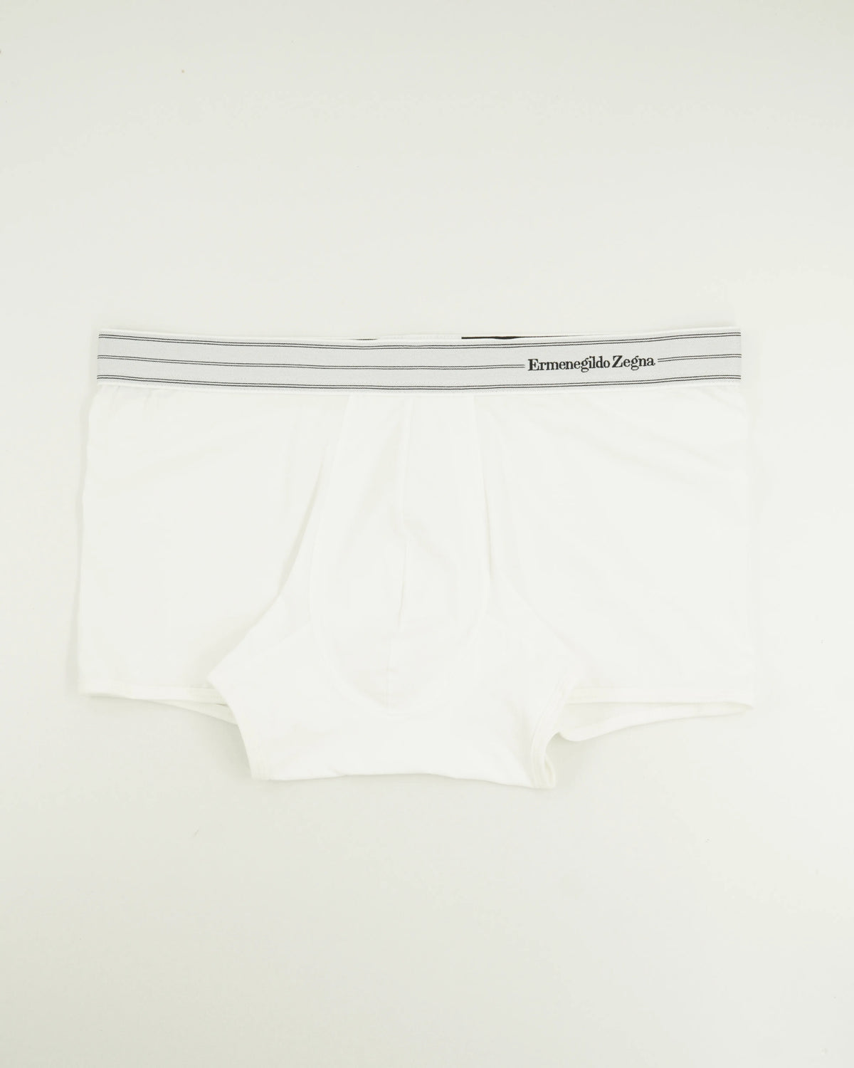Zegna Trunks White Stripes