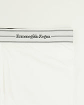 Zegna Trunks White Stripes