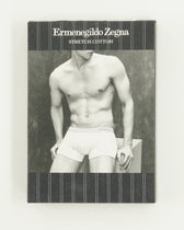 Zegna Trunks Black Stripes