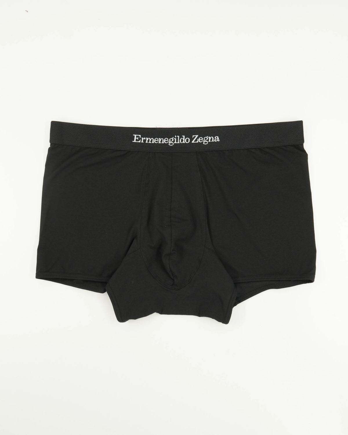 Zegna Trunks Black Logo