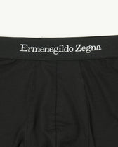 Zegna Trunks Black Logo