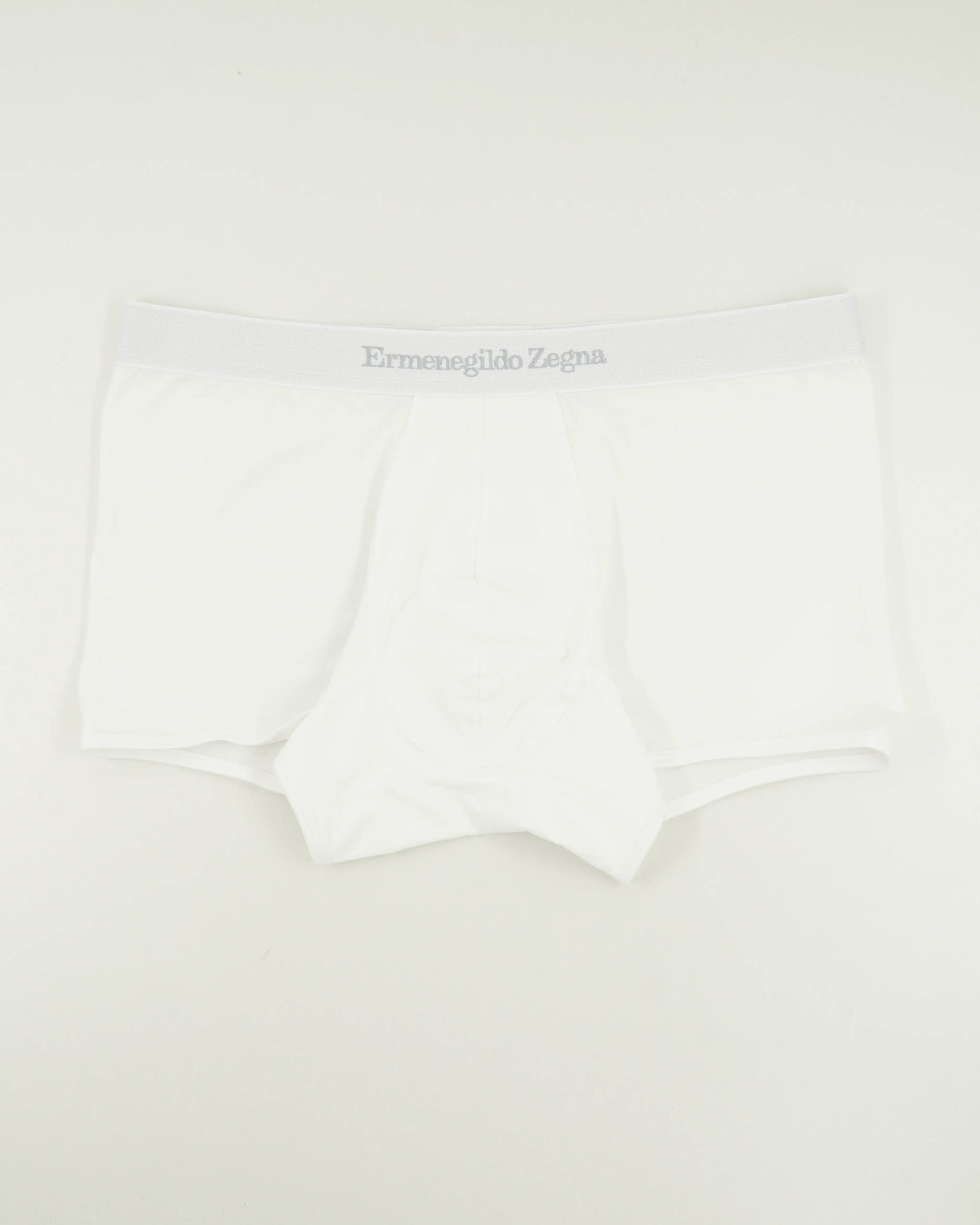 Zegna Trunks White Logo