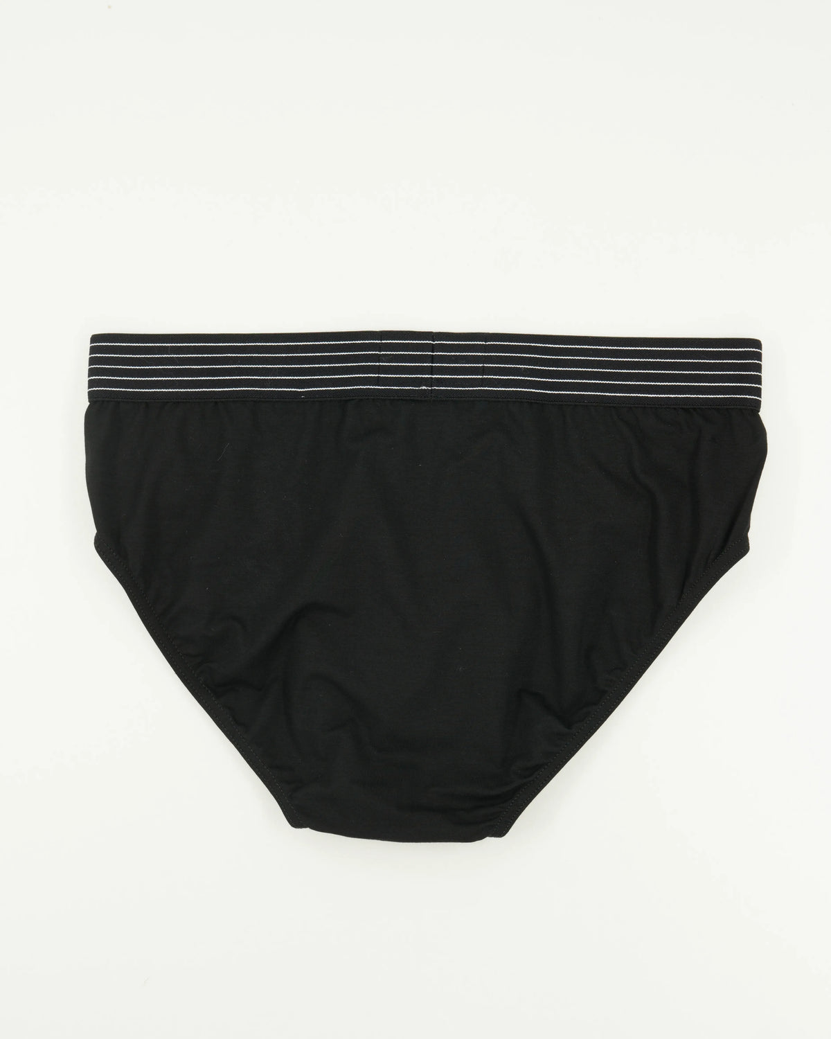 Zegna Briefs Cotton Stretch Black Stripes