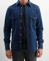 Jacob Cohen Western Shirt Denim Dark Blue