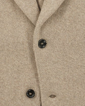 Lardini Knitted Jacket Pure Cashmere Beige