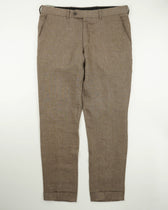 Studio 73 Trousers Solbiati Linen Medium Brown