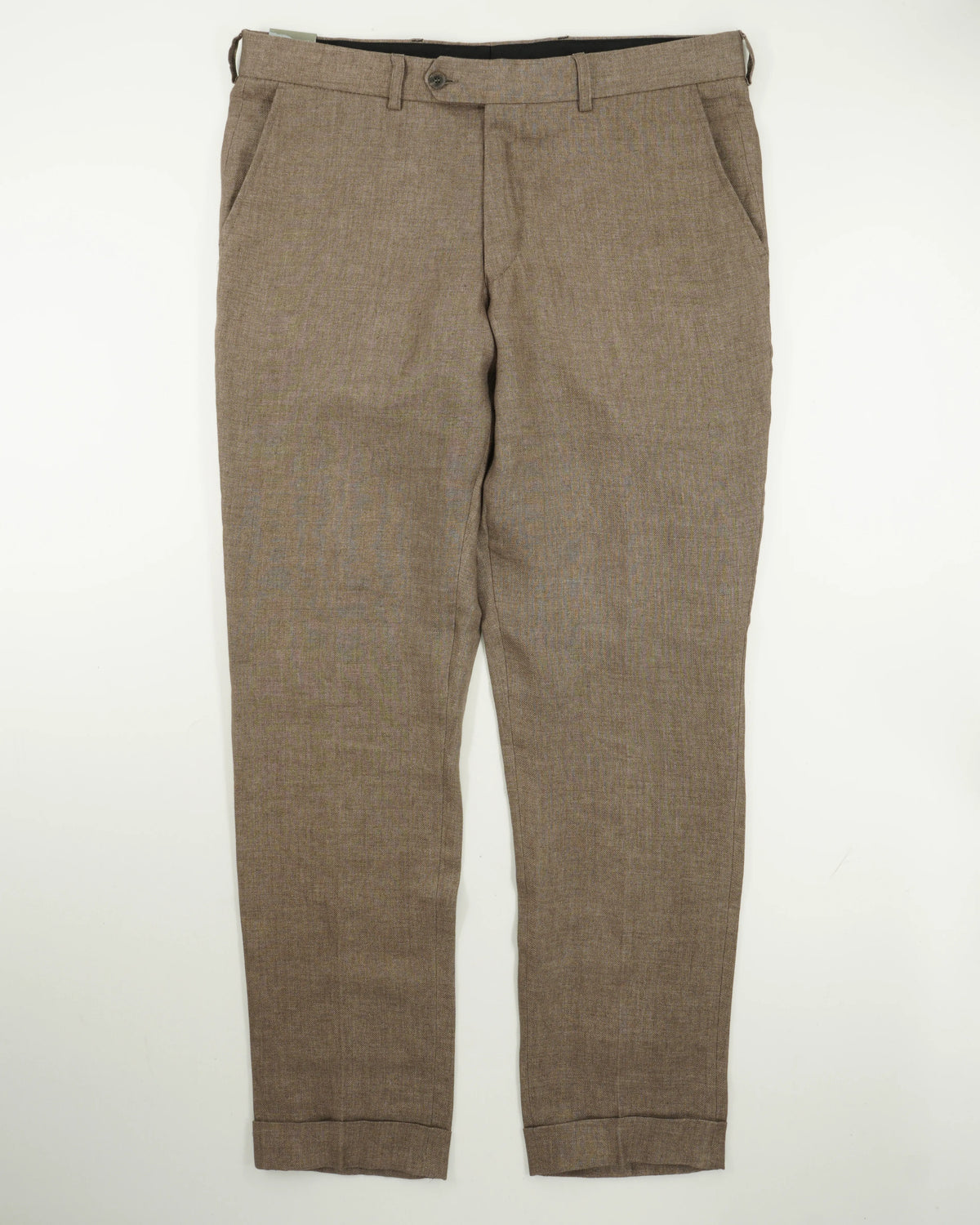 Studio 73 Trousers Solbiati Linen Medium Brown