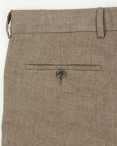 Studio 73 Trousers Solbiati Linen Medium Brown