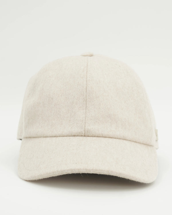 Lardini Cap Loro Piana Virgin Wool Light Beige