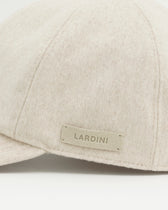 Lardini Cap Loro Piana Virgin Wool Light Beige