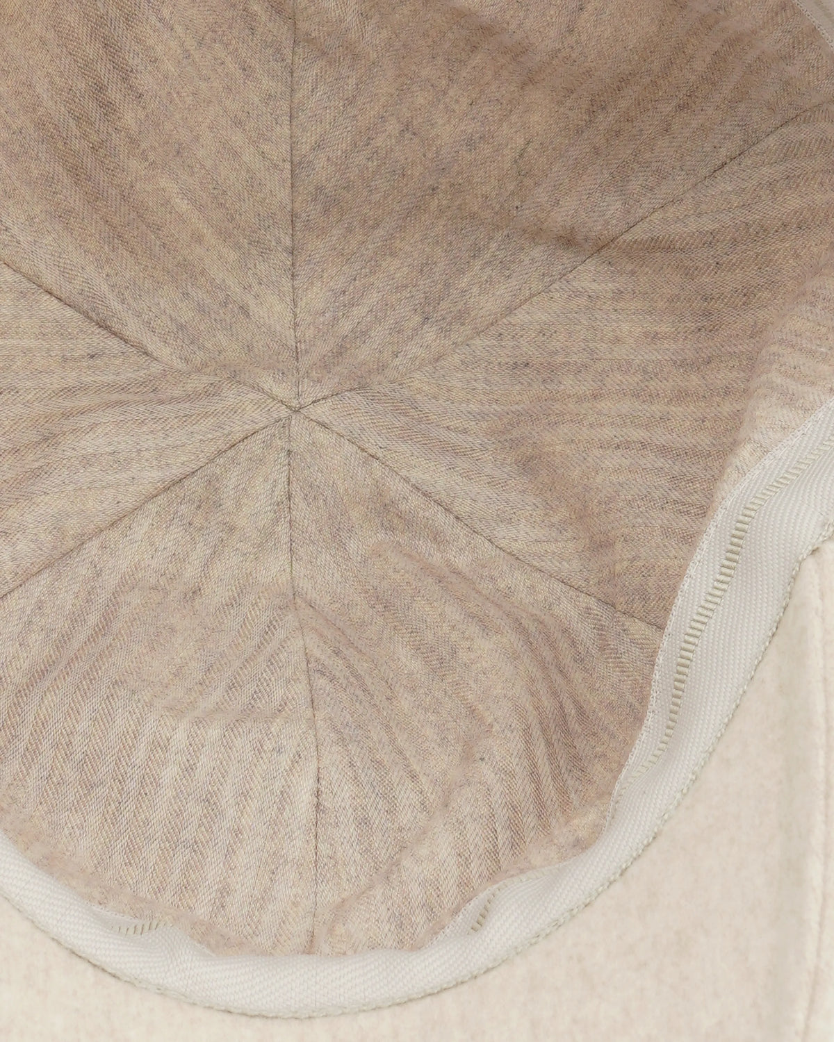 Lardini Cap Loro Piana Virgin Wool Light Beige