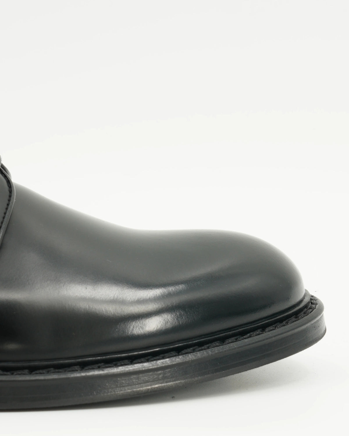 Doucals Derby Lace up Calfskin Black