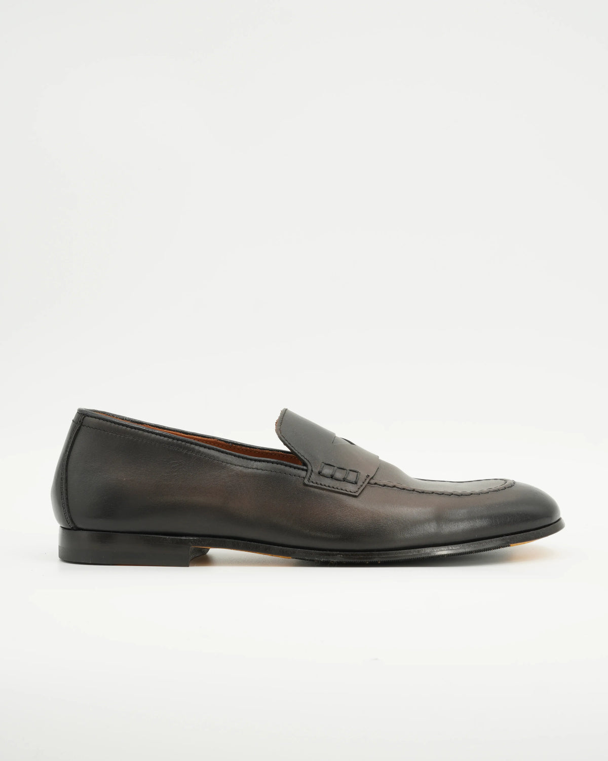 Doucals Penny Loafer Calf Dark Brown