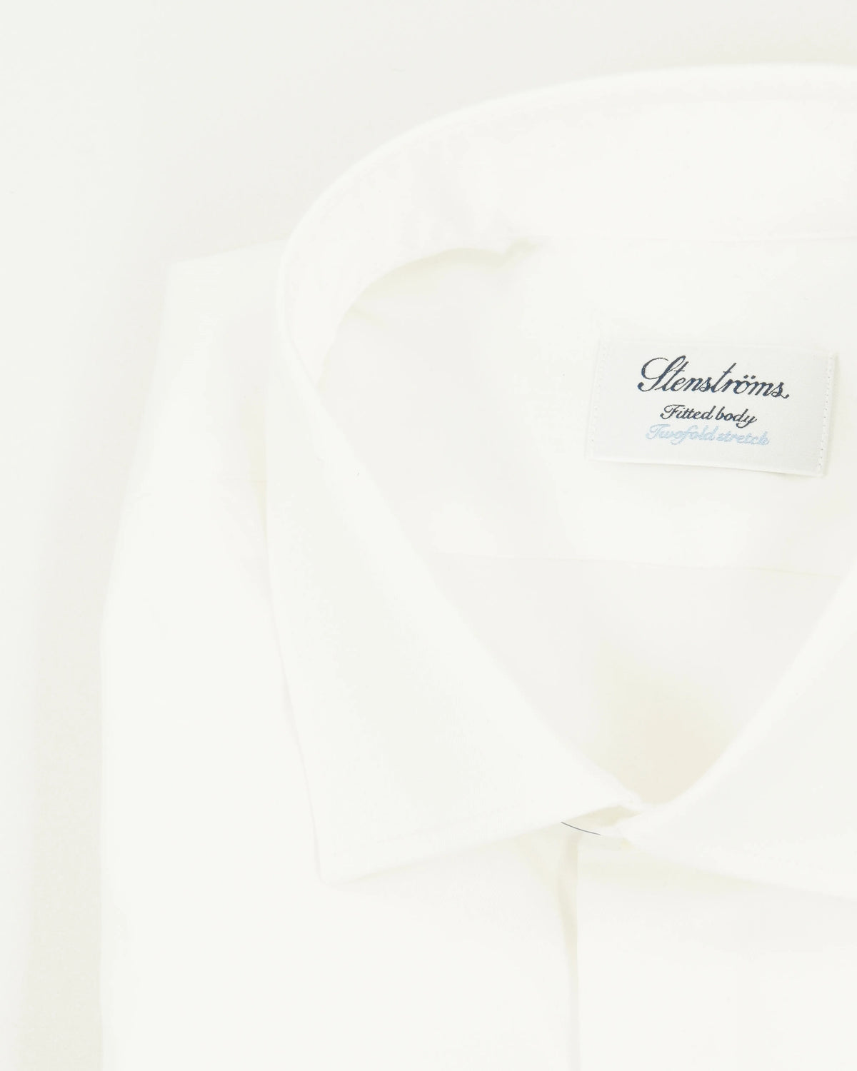 Stenströms Shirt Signature Twofold Cotton Regular Fit White