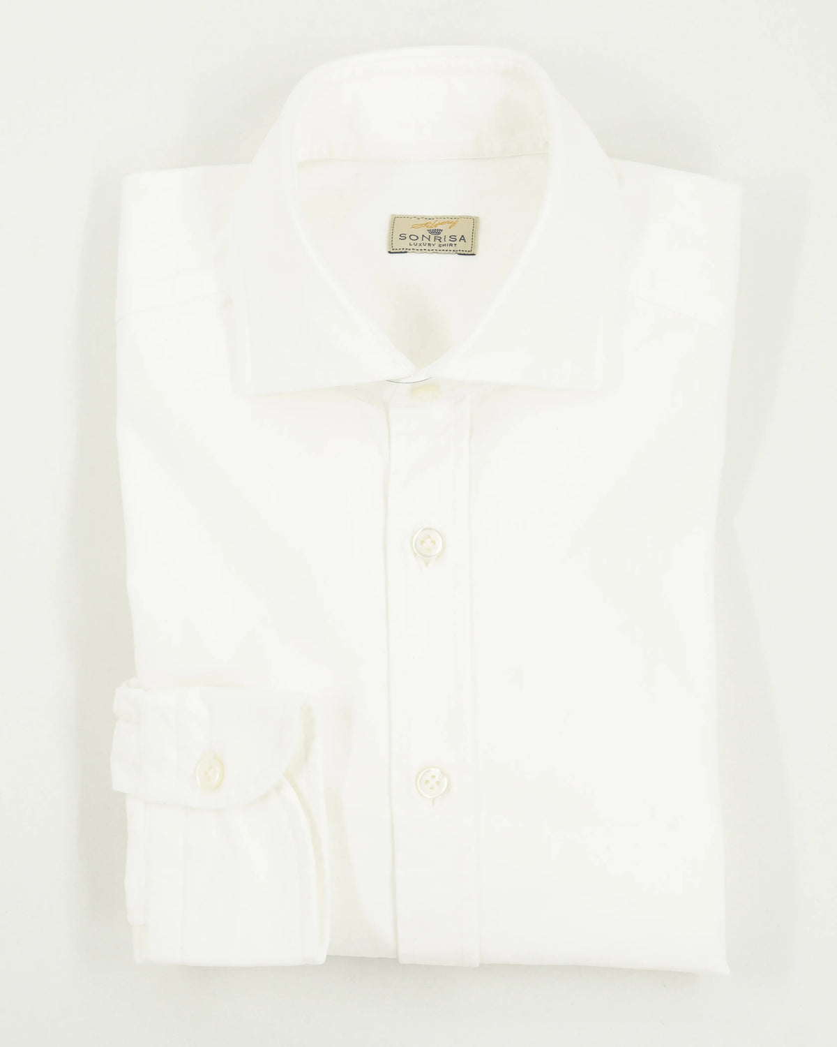 Sonrisa Shirt Garment Dyed Twill White