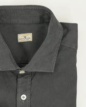 Sonrisa Shirt Garment Dyed Twill Grey