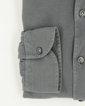 Sonrisa Shirt Washed Cotton Piquet Grey