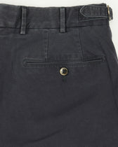 PT Torino Trousers Garment Dyed Cotton Navy