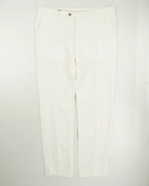 Sand Copenhagen Trousers Pure Linen White