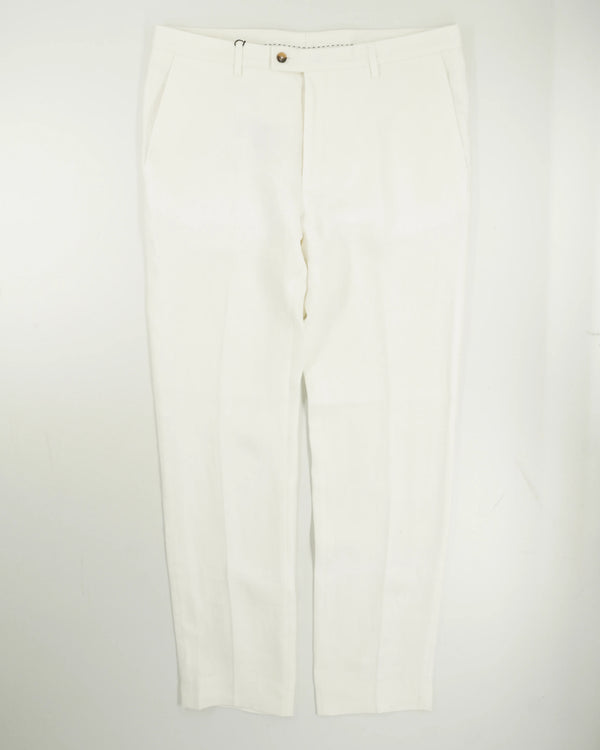 Sand Copenhagen Trousers Pure Linen White