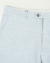 Sand Copenhagen Trousers Pure Linen Light Blue