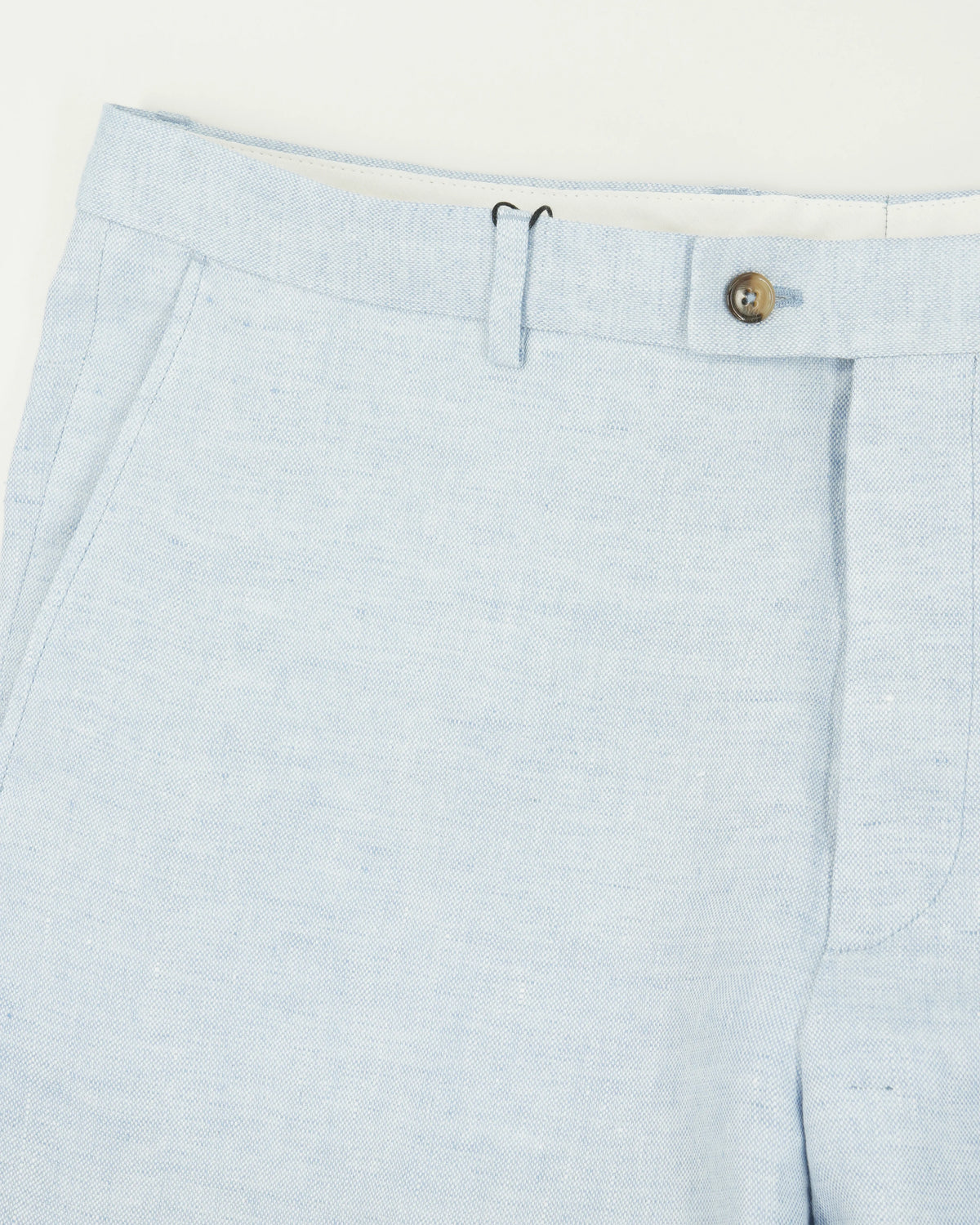 Sand Copenhagen Trousers Pure Linen Light Blue