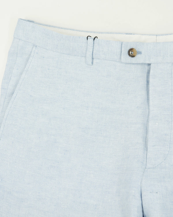 Sand Copenhagen Trousers Pure Linen Light Blue