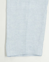 Sand Copenhagen Trousers Pure Linen Light Blue
